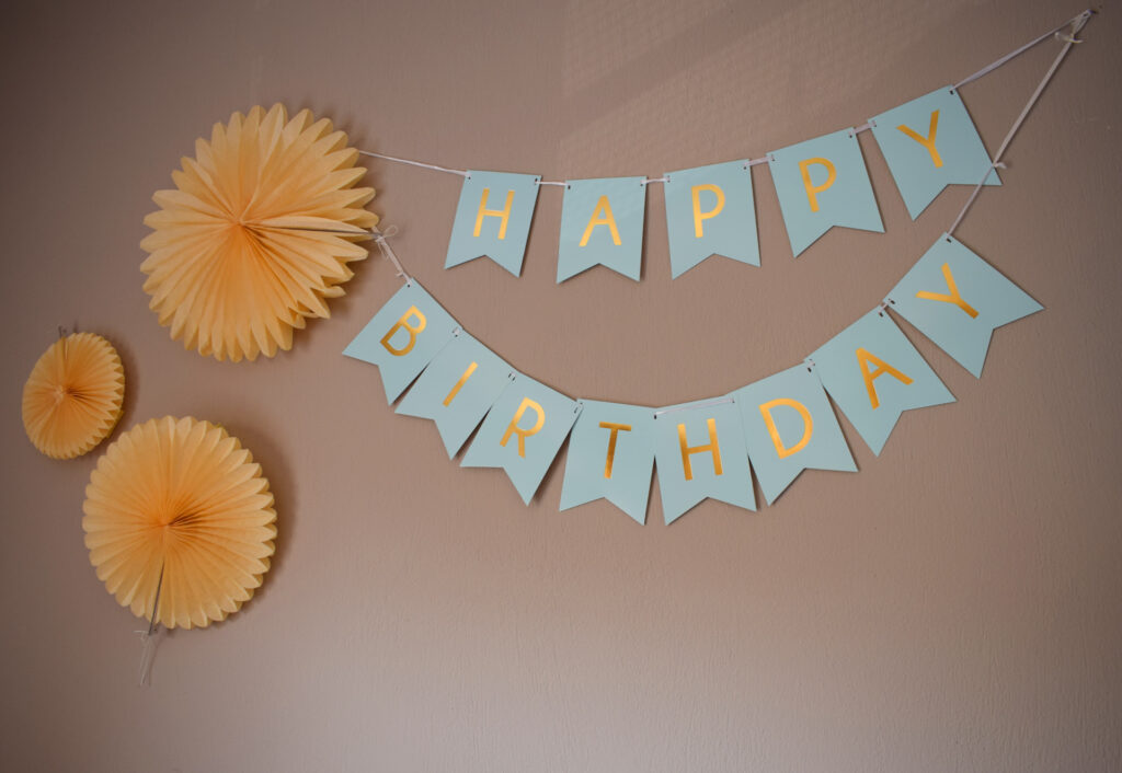 how to organize a birthday party
