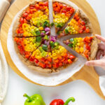 Rainbow pizza ολικής